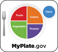 MyPlate icon.